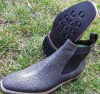 Gray stingray chelsea boots (1)